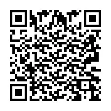 QR-code voor telefoonnummer +2693226430