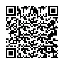 Codice QR per il numero di telefono +2693226435