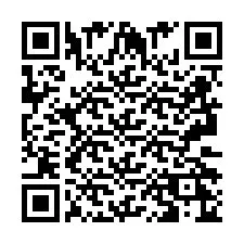 Código QR para número de telefone +2693226460