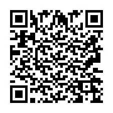 Codice QR per il numero di telefono +2693226491