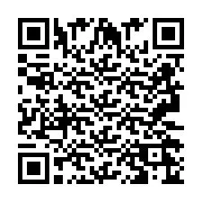 Codice QR per il numero di telefono +2693226499