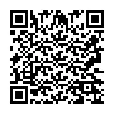 Código QR para número de telefone +2693226521