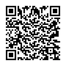 Código QR para número de telefone +2693226528