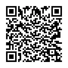 QR код за телефонен номер +2693226538