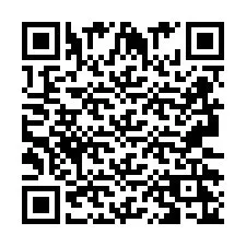 QR-code voor telefoonnummer +2693226553