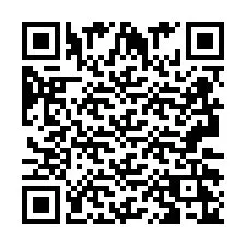 QR-code voor telefoonnummer +2693226555