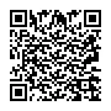 Codice QR per il numero di telefono +2693226580