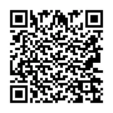 Código QR para número de teléfono +2693226597