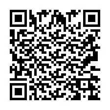 Codice QR per il numero di telefono +2693226601