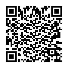 Código QR para número de teléfono +2693226620