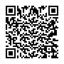 Código QR para número de telefone +2693226624