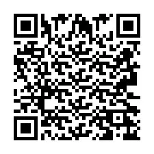 Código QR para número de teléfono +2693226626