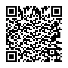 QR-код для номера телефона +2693226627