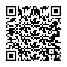 Codice QR per il numero di telefono +2693226637