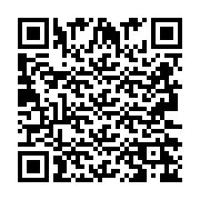 Codice QR per il numero di telefono +2693226646