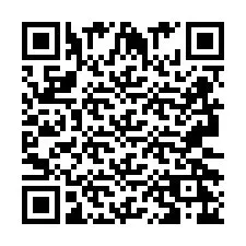 Codice QR per il numero di telefono +2693226673