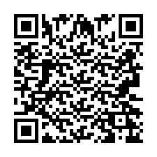 Codice QR per il numero di telefono +2693226677
