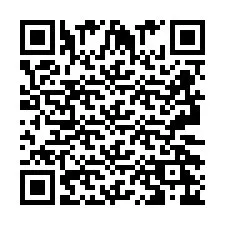 Codice QR per il numero di telefono +2693226678