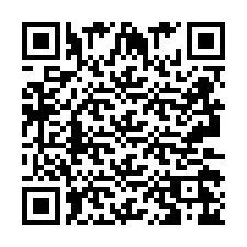 QR-code voor telefoonnummer +2693226684