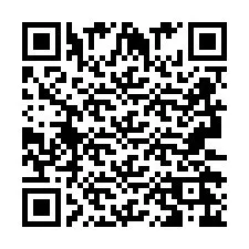 Código QR para número de telefone +2693226697