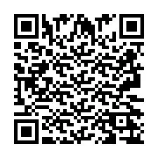 QR-code voor telefoonnummer +2693226728