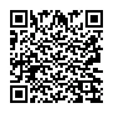 QR-код для номера телефона +2693226734