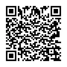 Codice QR per il numero di telefono +2693226744