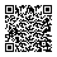 QR код за телефонен номер +2693226768