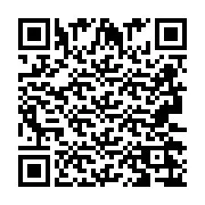 Código QR para número de telefone +2693226797