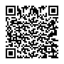 Código QR para número de telefone +2693226798