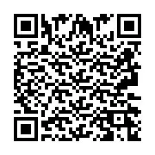 Código QR para número de telefone +2693226814