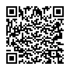 Código QR para número de telefone +2693226818