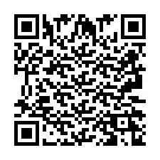 Código QR para número de telefone +2693226848