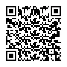 Codice QR per il numero di telefono +2693226858