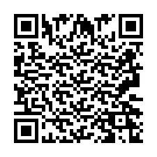 Código QR para número de teléfono +2693226871