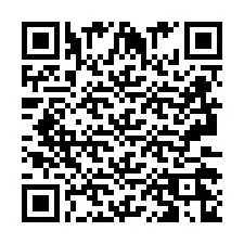 Código QR para número de teléfono +2693226880