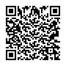 Código QR para número de teléfono +2693226963