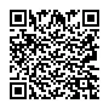 Código QR para número de telefone +2693226968