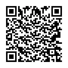 QR-code voor telefoonnummer +2693226997