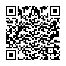 Codice QR per il numero di telefono +2693227001