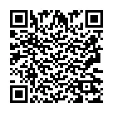 Codice QR per il numero di telefono +2693227021