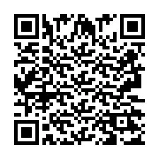 QR-code voor telefoonnummer +2693227048