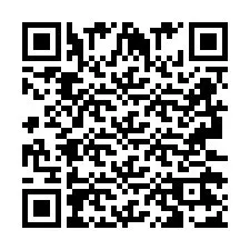 Código QR para número de telefone +2693227086