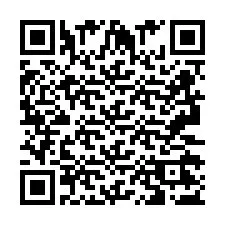 Código QR para número de teléfono +2693227289