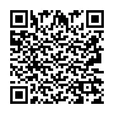 Codice QR per il numero di telefono +2693227448