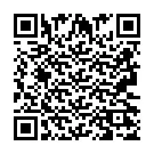 Codice QR per il numero di telefono +2693227523