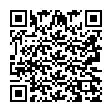 Codice QR per il numero di telefono +2693227528