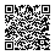 Código QR para número de telefone +2693227534