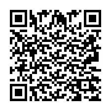 QR-code voor telefoonnummer +2693227548