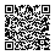 Codice QR per il numero di telefono +2693227614